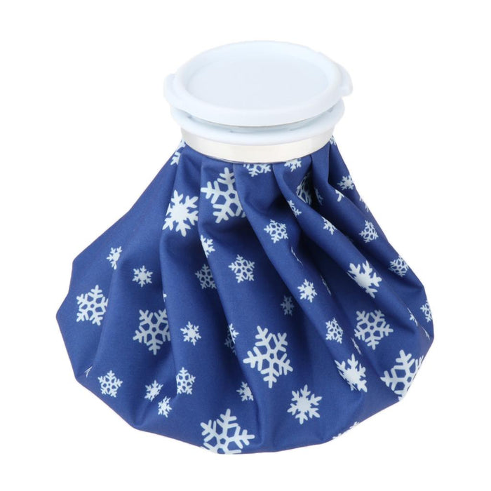 2 Pieces Blue Reusable Ice Bag Cold Hot Water Pack for Injuries 9 inch