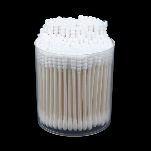 400 Pieces Double Heads Cotton Swabs Sticks Applicators Spiral & Round Tips