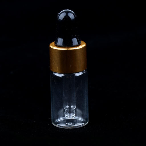 20 Pieces Travel Empty Glass Essential Oil Refillable Dropper Bottles 3 ML