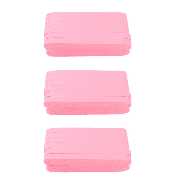 3 Packs Facial Cleaning Sponge Puff Make Up Remover Compressed Sponge Pink