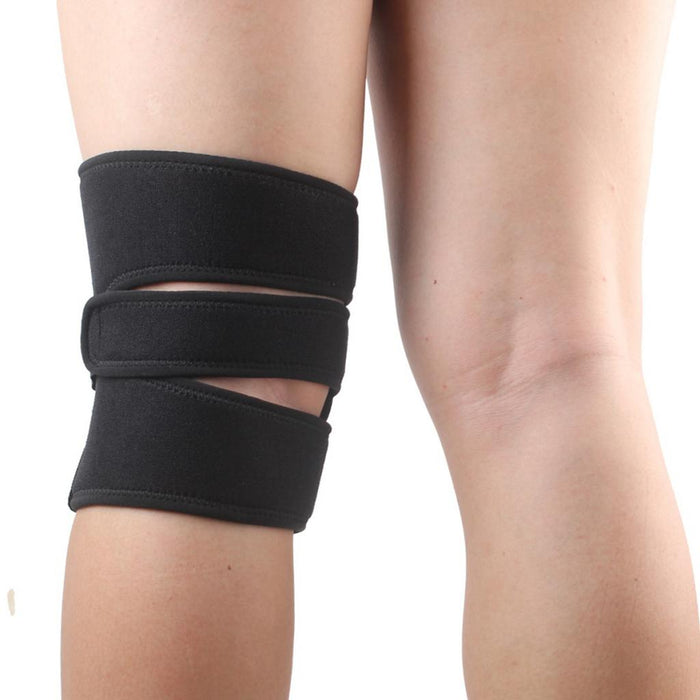 1pcs Adjustable Sports Breathable Knee Patella Support Brace Sleeve Wrap Stabilizer Guard