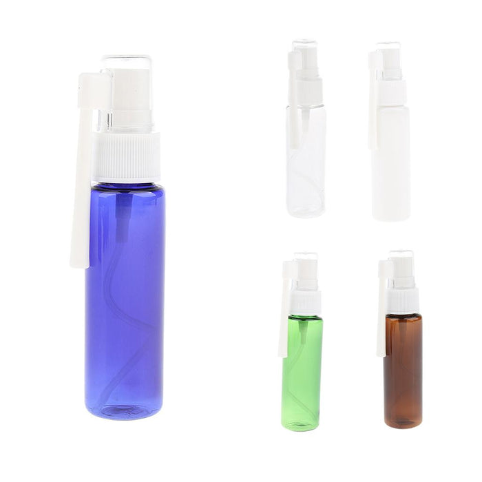 12 Pieces Empty 360 Rotation Spray Refillable Bottle Atomizer Transparent