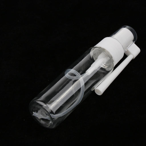 12 Pieces Empty 360 Rotation Spray Refillable Bottle Atomizer Transparent