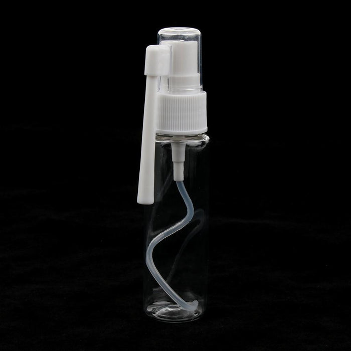 12 Pieces Empty 360 Rotation Spray Refillable Bottle Atomizer Transparent