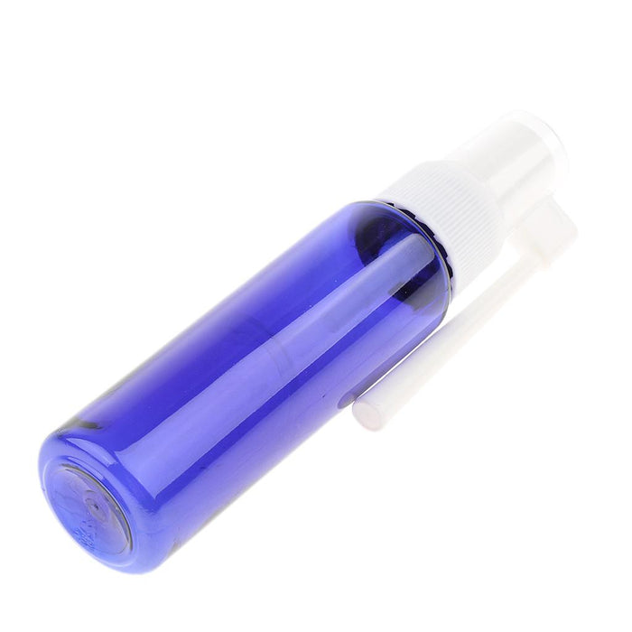 12 Pieces Empty 360 Rotation Spray Refillable Bottle Atomizer Blue