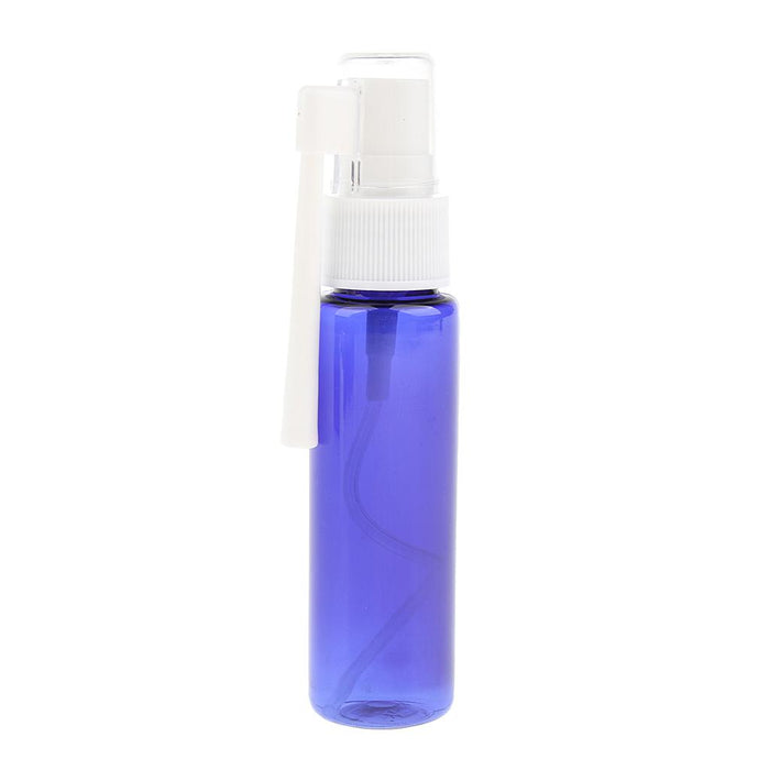 12 Pieces Empty 360 Rotation Spray Refillable Bottle Atomizer Blue