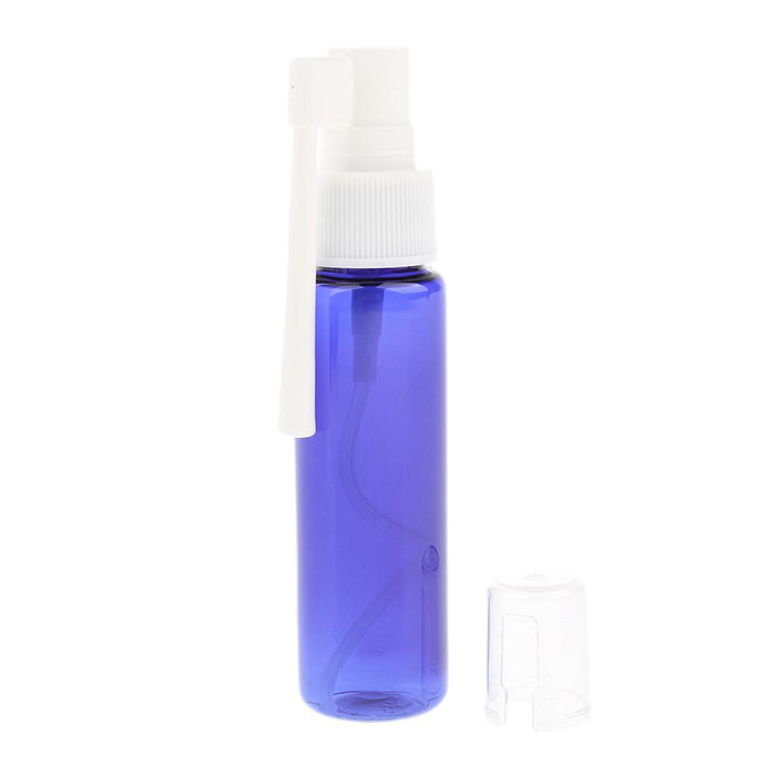 12 Pieces Empty 360 Rotation Spray Refillable Bottle Atomizer Blue