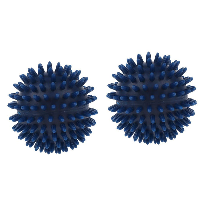 2 Pieces Spiky Trigger Point Acupuncture Deep Tissue Massage Balls Dark Blue