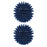 2 Pieces Spiky Trigger Point Acupuncture Deep Tissue Massage Balls Dark Blue