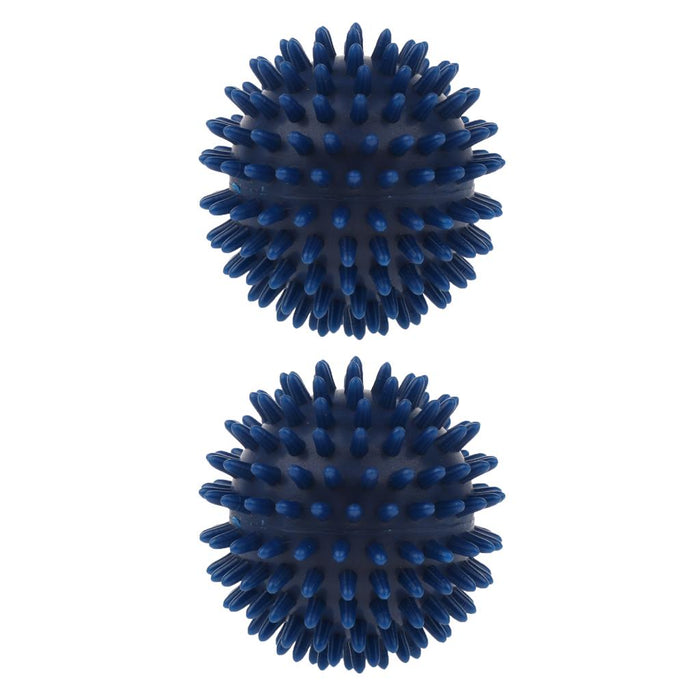 2 Pieces Spiky Trigger Point Acupuncture Deep Tissue Massage Balls Dark Blue