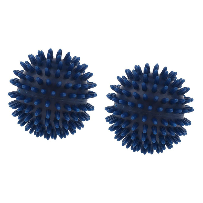 2 Pieces Spiky Trigger Point Acupuncture Deep Tissue Massage Balls Dark Blue