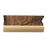 Crofta Wood Grain Pattern Wrapped Hard Eyeglass Case Reading Glasses Sunglasses Storage Box with Microfiber Cloth