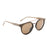 Crofta Wooden Polarized UV 400 Sunglasses Wood Glasses for Men Women Coffee Brown