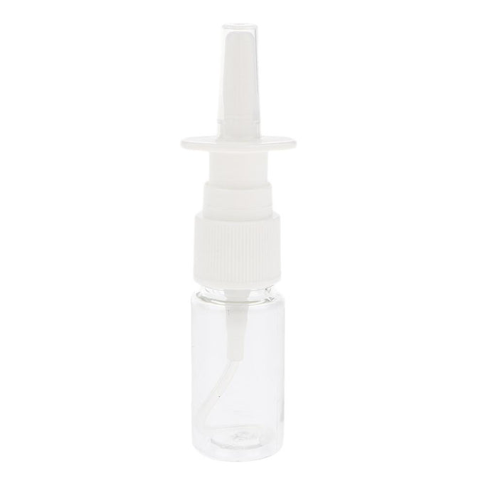 20 Pieces Empty Refillable Nasal Spray Bottles Fine Mist Nose Vials 10ml