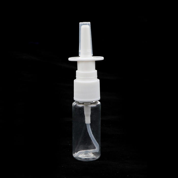 20 Pieces Empty Refillable Nasal Spray Bottles Fine Mist Nose Vials 15ml