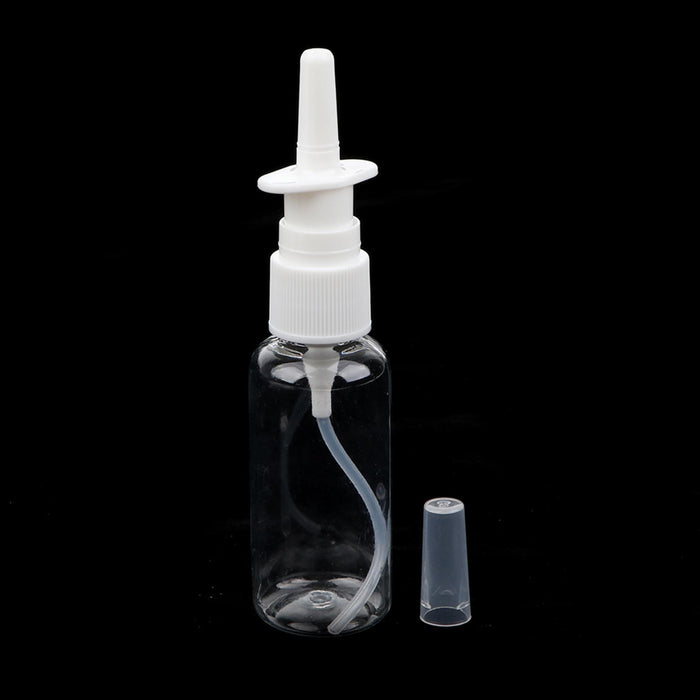 20 Pieces Empty Refillable Nasal Spray Bottles Fine Mist Nose Vials 30ml