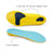 1 Pair Kids Flat Feet Sports Shoes Insoles Arch Support Inserts Cushions L