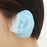 100 Pieces Disposable Bath Ear Covers Waterproof Earmuffs Caps Blue