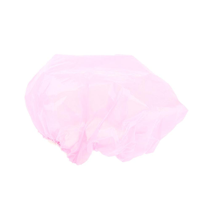 100 Pieces Disposable Bath Ear Covers Waterproof Earmuffs Caps Pink