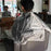 100 x Disposable Cape Hair Salon Shawl Plastic Waterproof Hair Trimming Tool 150 x 130 cm for Barbershop or Home Use