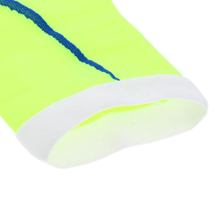 1 Pair Sport Leg Compression Sleeves Calf Guard Brace L-XL Fluorescent Green