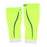 1 Pair Sport Leg Compression Sleeves Calf Guard Brace L-XL Fluorescent Green