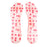 2 Pairs Silicone High Heel Insoles Insert Arch Pain Ease Pad  Pink Dots