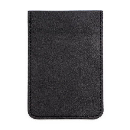 Crofta 2 Pieces PU Leather Hair Comb Case Bag Holder Pocket Pouch Card Bag Black