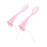 Crofta 2 Pieces Foot File Pedicure Rasp Callus Remover Hard Skin Remove Tool Pink