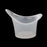 10pcs High Grade Reusable Silicone Optical Eye Wash Cup Eyewash Bath Container Bottles Eye Shaped Rim for Daily Use