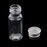 20pcs Transparent Travel Empty Refillable Essential Oils Makeup Bottles Containers with Aluminum Screw Lid 10ml