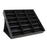 18 Slots Eyeglass Sunglasses Display Stand Box Organizer Holder Case Black