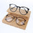 Crofta Wood Sunglasses Eyeglass Rack Display Stand Holder for Stores 2 Layers