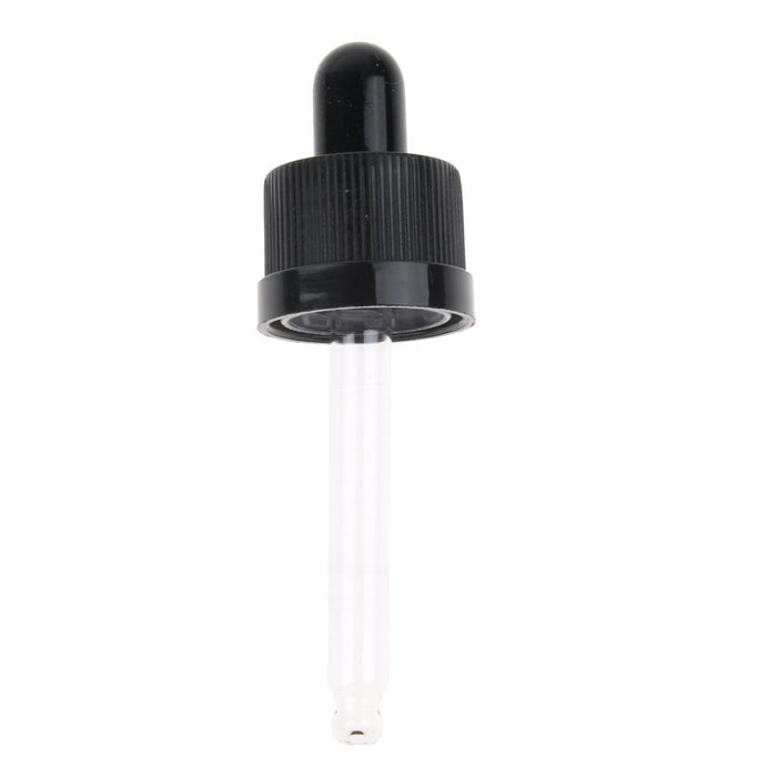 12pcs Plastic Glass Liquid Dropper Pipette Top for 15ml Essential Oil Bottle