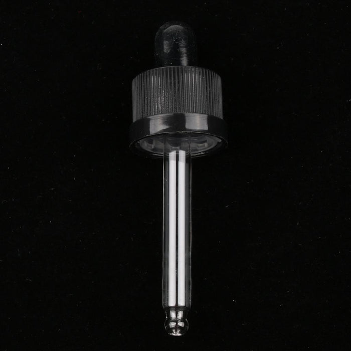 12pcs Plastic Glass Liquid Dropper Pipette Top for 15ml Essential Oil Bottle