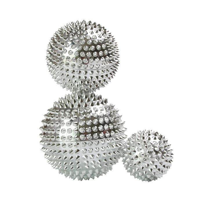 3 Pieces Magnetic Spiky Roller Acupressure Massage Ball Relief Pain Sliver