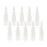 Crofta 10 Pieces 5ml Mini Plastic Nasal Spray Bottles Fine Mist Sprayer Pump Clear