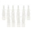 Crofta 10 Pieces 5ml Mini Plastic Nasal Spray Bottles Fine Mist Sprayer Pump Clear