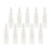 Crofta 10 Pieces 5ml Mini Plastic Nasal Spray Bottles Fine Mist Sprayer Pump Clear