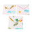 3pcs Women Sanitary Napkins Bag Menstrual Cup Pouch Nursing Pad Holder White