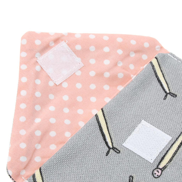 3 Pieces Portable Sanitary Napkins Bag Storage Pouch Washable for Women 02