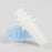 2 Pairs Reusable Silicone Earplugs for Airplane Travel Sleep Silence White