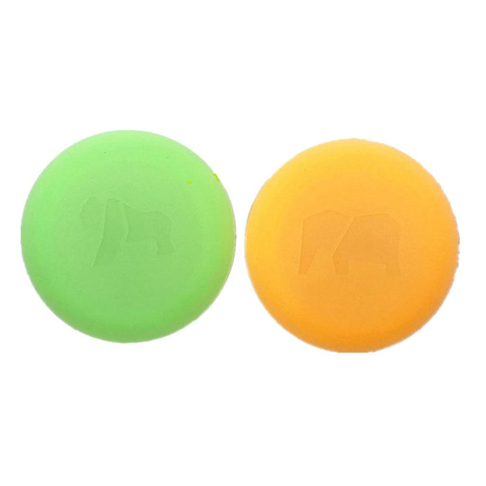 2/pack Whiskey Ice Ball Maker Mold Silicone Ice Cube Box Gorilla Elephant