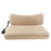 Crofta Sleeping Pillow Support Foam for Neck Pain Inflatable Back Pillow Beige Mesh