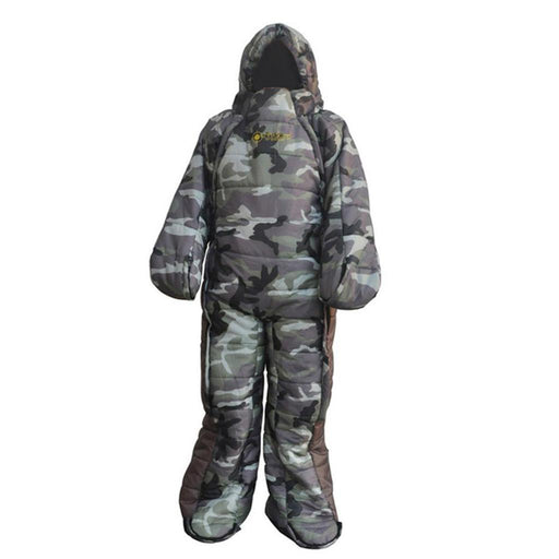 Crofta Full Body Wearable Sleeping Bag for Travel  Camping Accompany Patient XL