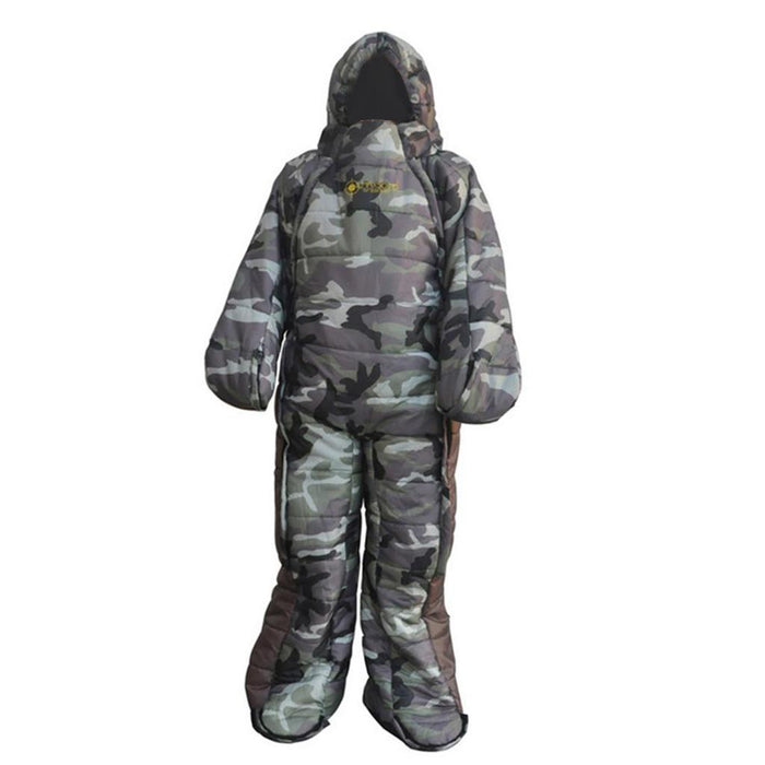 Crofta Full Body Wearable Sleeping Bag for Travel  Camping Accompany Patient M