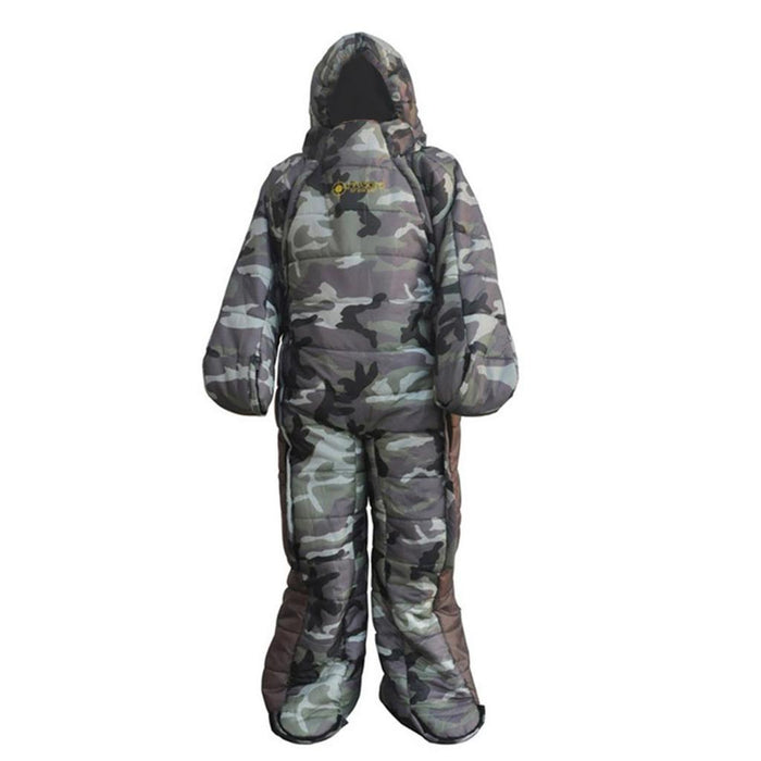 Crofta Full Body Wearable Sleeping Bag for Travel  Camping Accompany Patient M