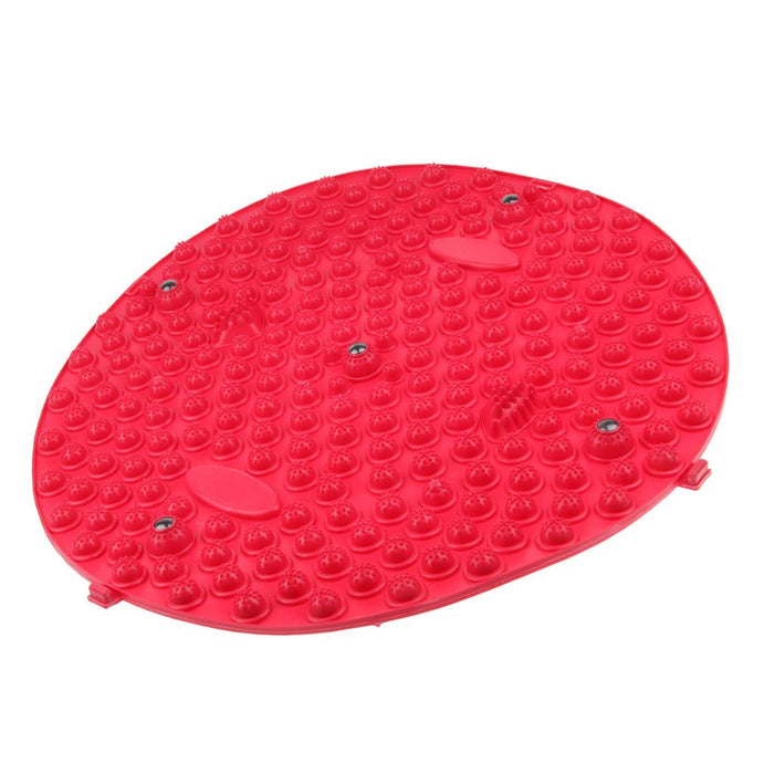 Crofta Yoga Foot Massage Mat Reflexology Foot Relax Shiatsu Pad for Health Red