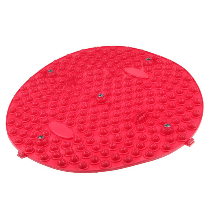 Crofta Yoga Foot Massage Mat Reflexology Foot Relax Shiatsu Pad for Health Red