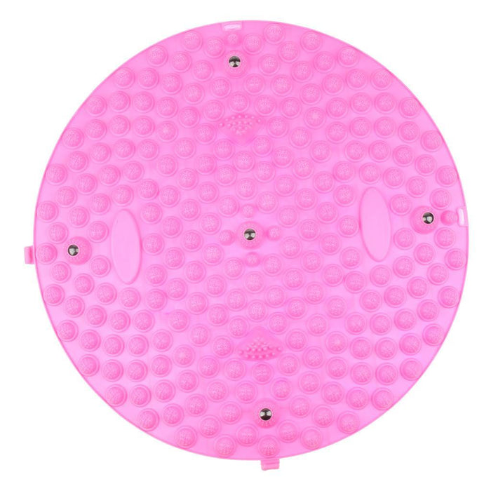 Crofta Yoga Foot Massage Mat Reflexology Foot Relax Shiatsu Pad for Health Pink